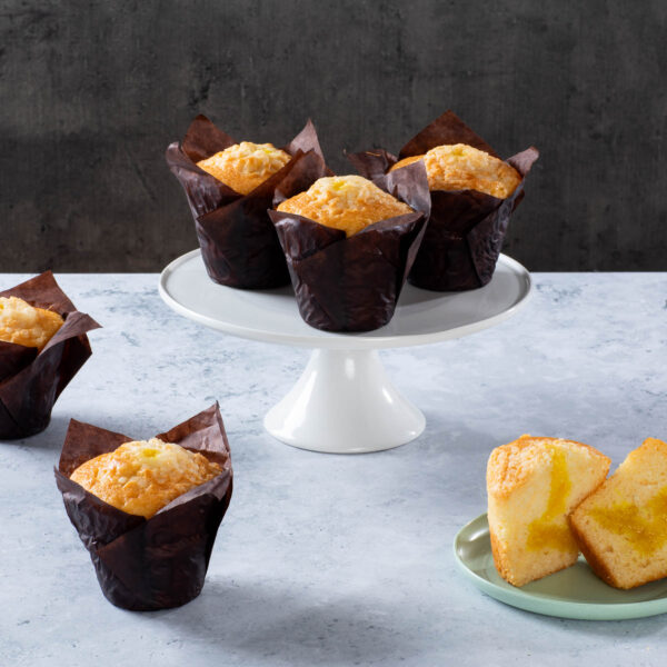 Lemon Pearl Tulip Muffin